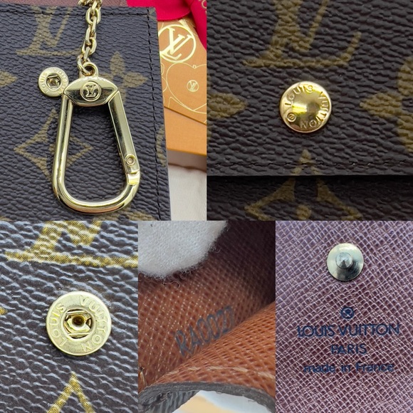 Authentic NEW Louis Vuitton Monogram Porte cles badge - Picture 7 of 9